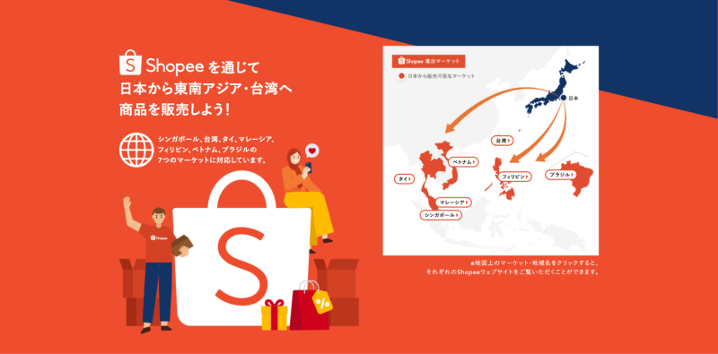Shopeeを活用した海外物販